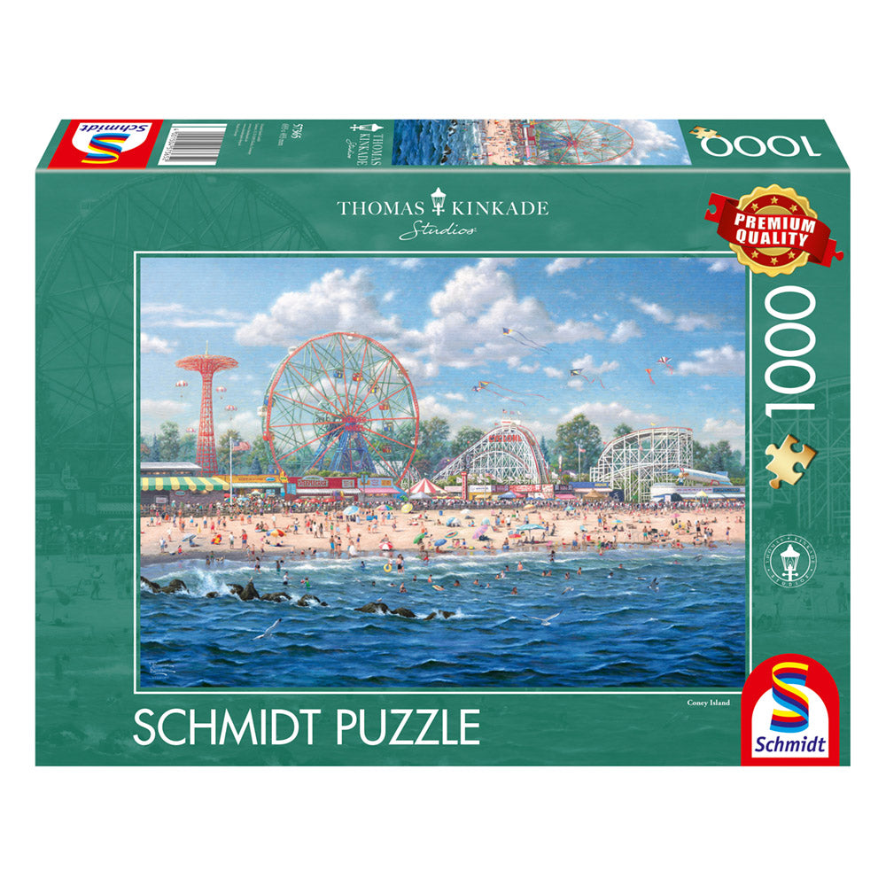 Imagine Puzzle Schmidt: Thomas Kinkade - Insula Coney, 1000 piese