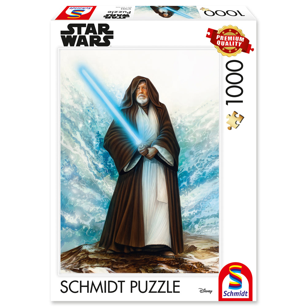 Imagine Puzzle Schmidt: Thomas Kinkade - Star Wars - Razboiul Stelelor - Maestrul Jedi, 1000 piese