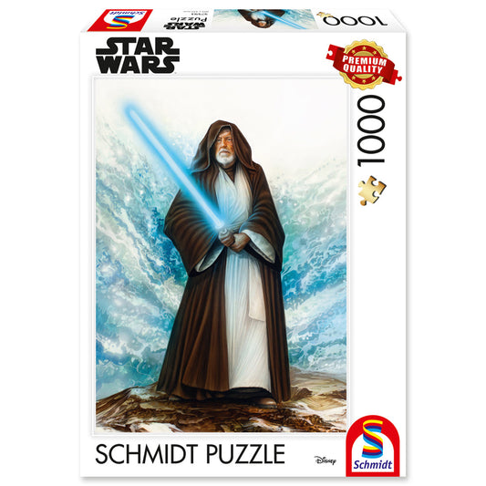 Imagine Puzzle Schmidt: Thomas Kinkade - Star Wars - Razboiul Stelelor - Maestrul Jedi, 1000 piese