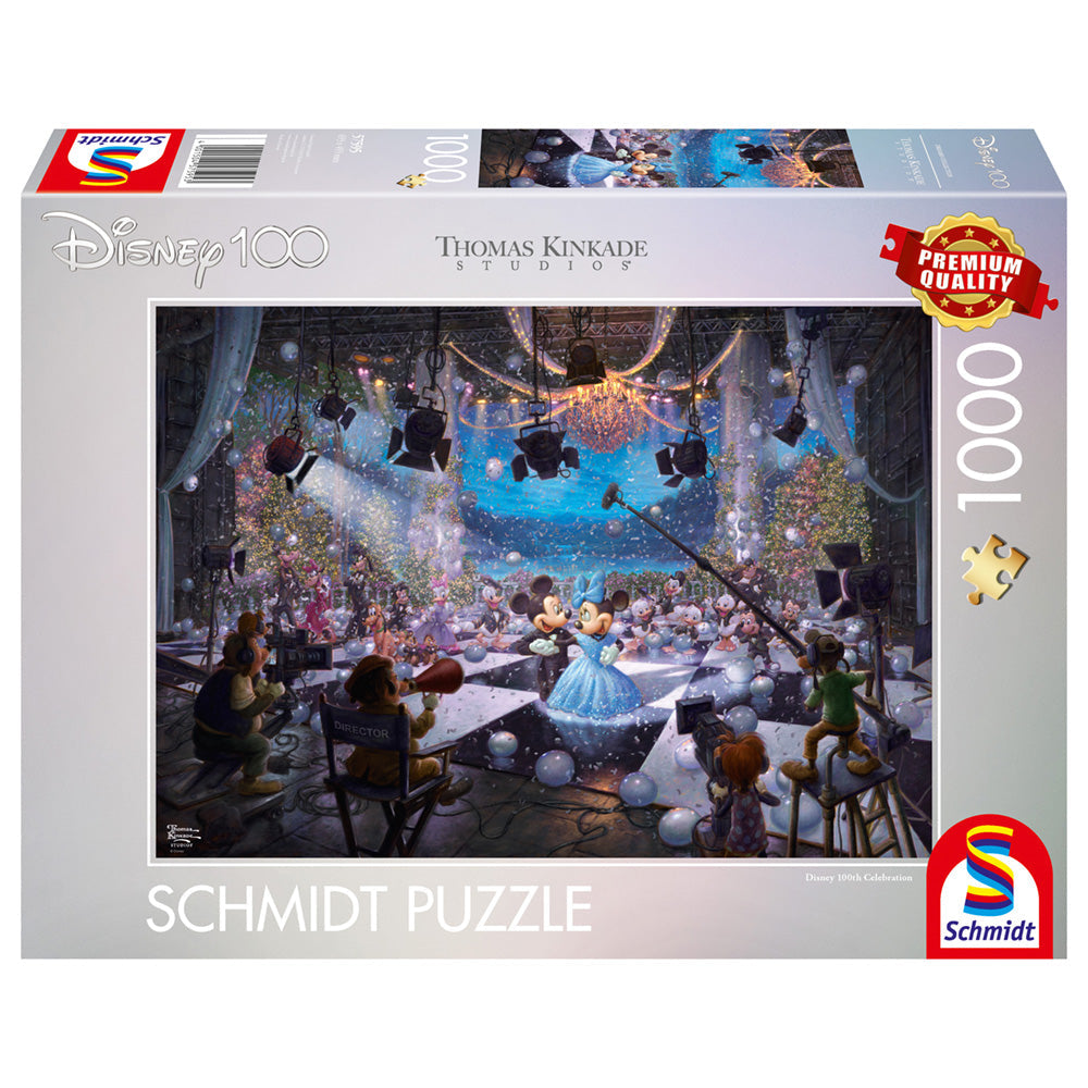 Imagine Puzzle Schmidt: Thomas Kinkade - Disney - Editie speciala 1 pentru celebrarea a 100 de ani, 1000 piese