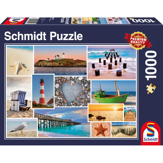 Imagine Puzzle Schmidt: La malul marii, 1000 piese