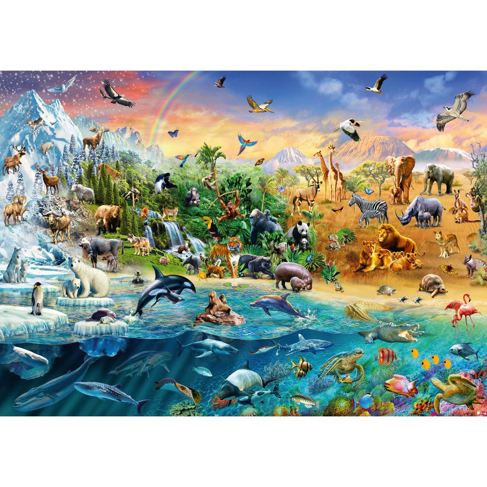 Imagine Puzzle Schmidt: Regatul Animalelor, 1000 piese