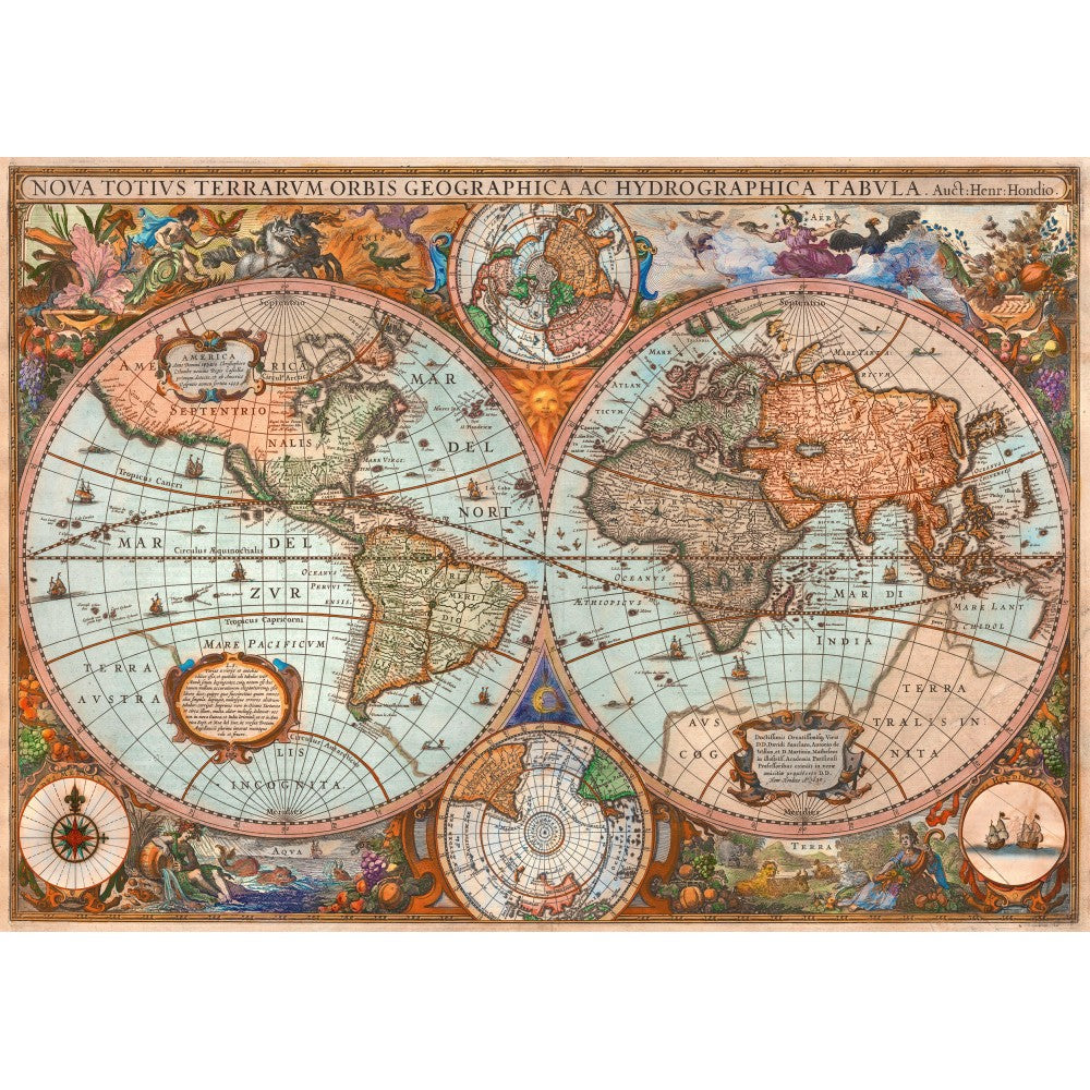 Imagine Puzzle Schmidt: Harta antica, 3000 piese