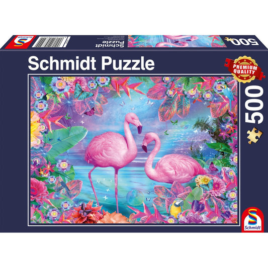 Imagine Puzzle Schmidt: Flamingo, 500 piese