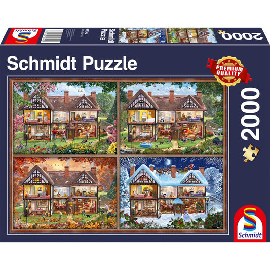 Imagine Puzzle Schmidt: Cele patru sezoane, 2000 piese