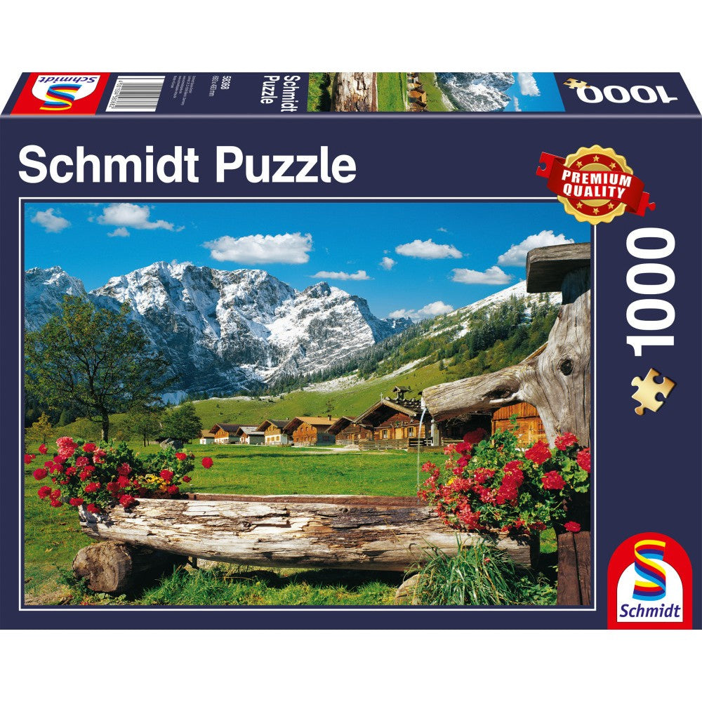 Imagine Puzzle Schmidt: Paradis la munte, 1000 piese