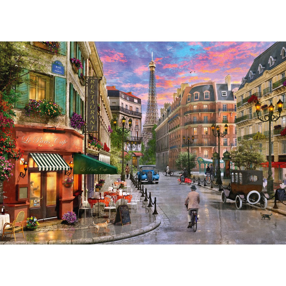 Imagine Puzzle Schmidt: Strada spre Turnul Eiffel, 1000 piese