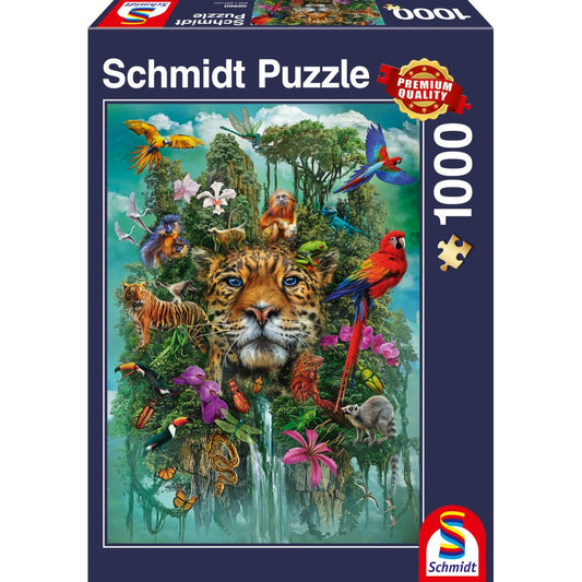 Imagine Puzzle Schmidt: Regele junglei, 1000 piese