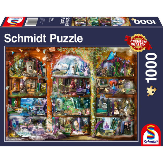 Imagine Puzzle Schmidt: Magia basmelor, 1000 piese