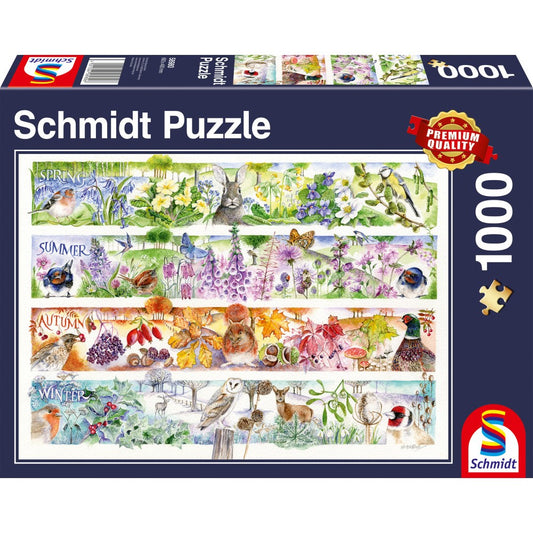 Imagine Puzzle Schmidt: Anotimpuri, 1000 piese