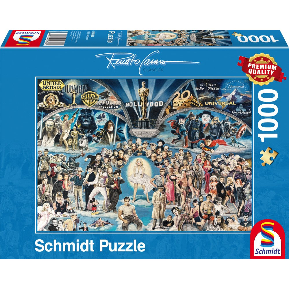 Imagine Puzzle Schmidt: Renato Casaro - Hollywood, 1000 piese