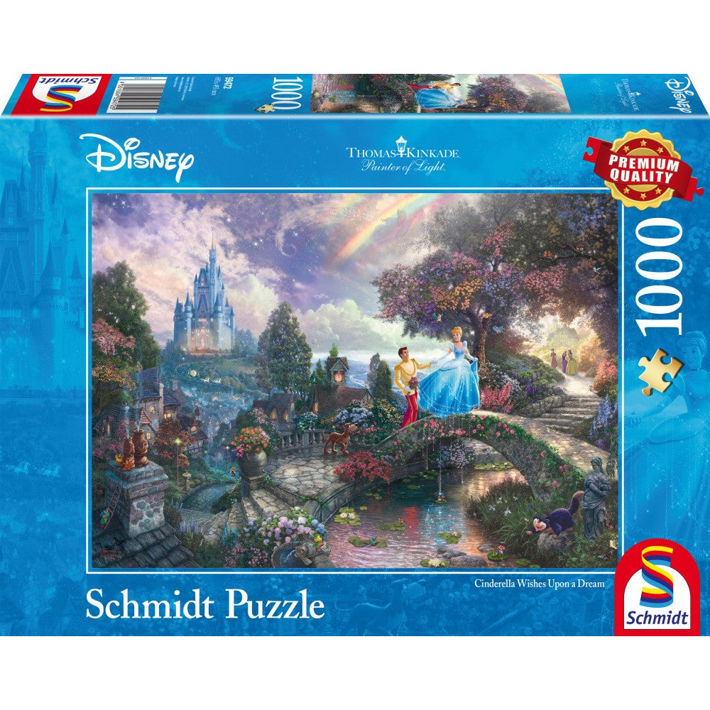 Imagine Puzzle Schmidt: Thomas Kinkade - Disney - Cenusareasa, 1000 piese