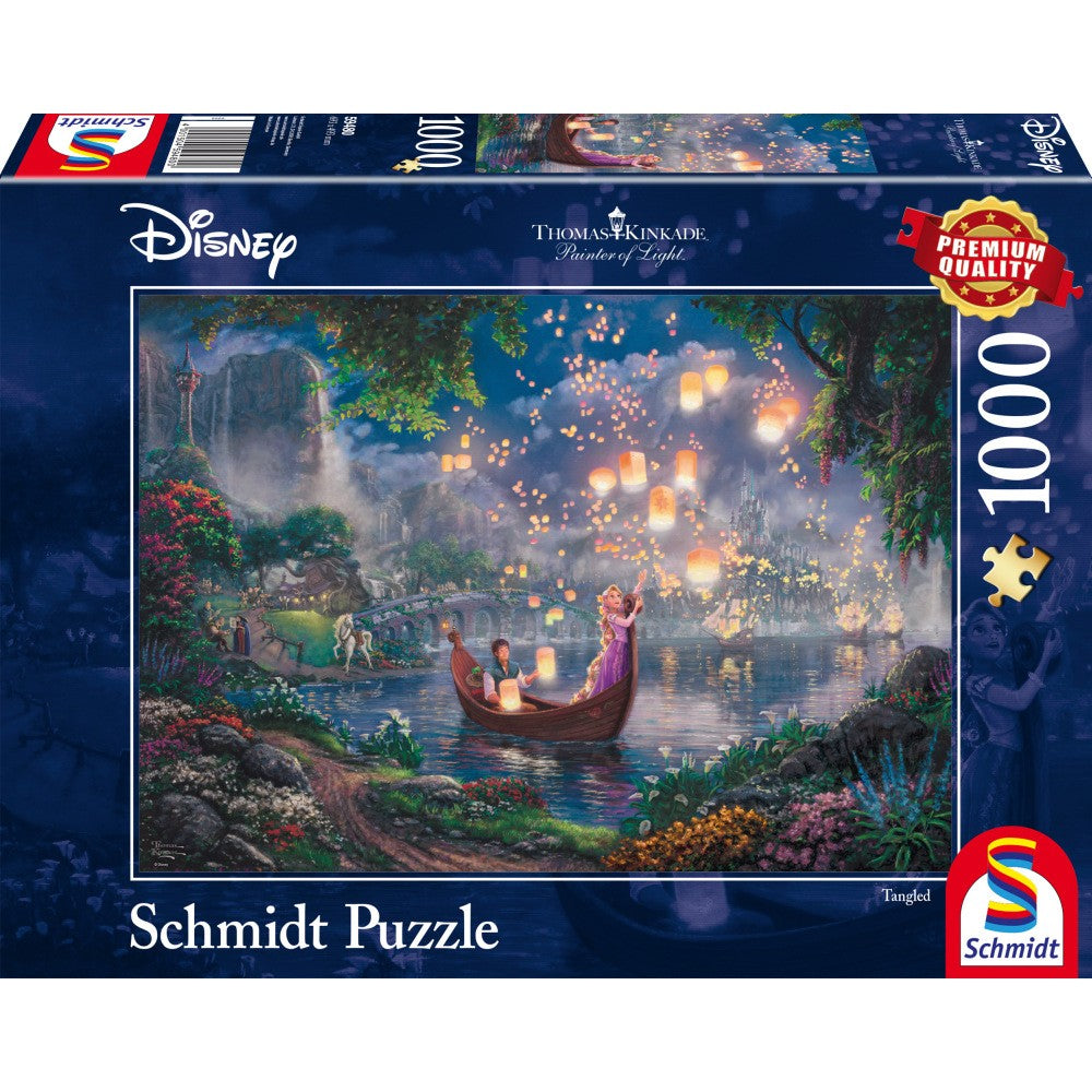 Imagine Puzzle Schmidt: Thomas Kinkade - Disney - Rapunzel, 1000 piese