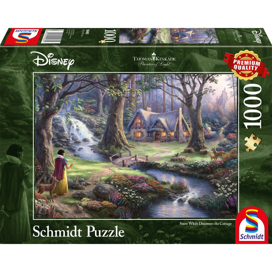 Imagine Puzzle Schmidt: Thomas Kinkade - Disney - Alba ca Zapada, 1000 piese