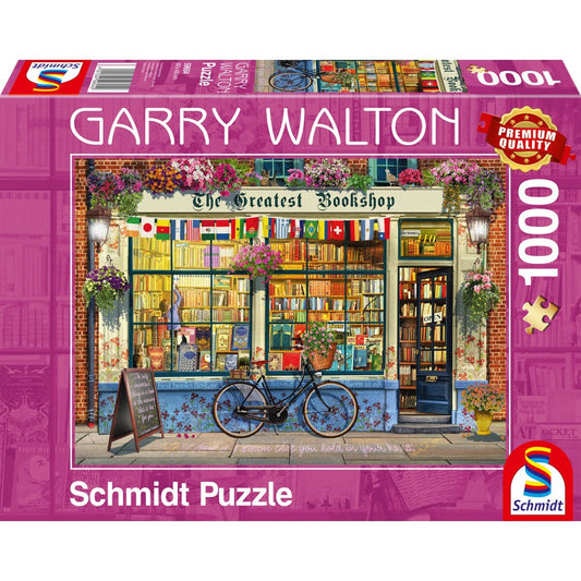 Imagine Puzzle Schmidt: Garry Walton - Librarie, 1000 piese