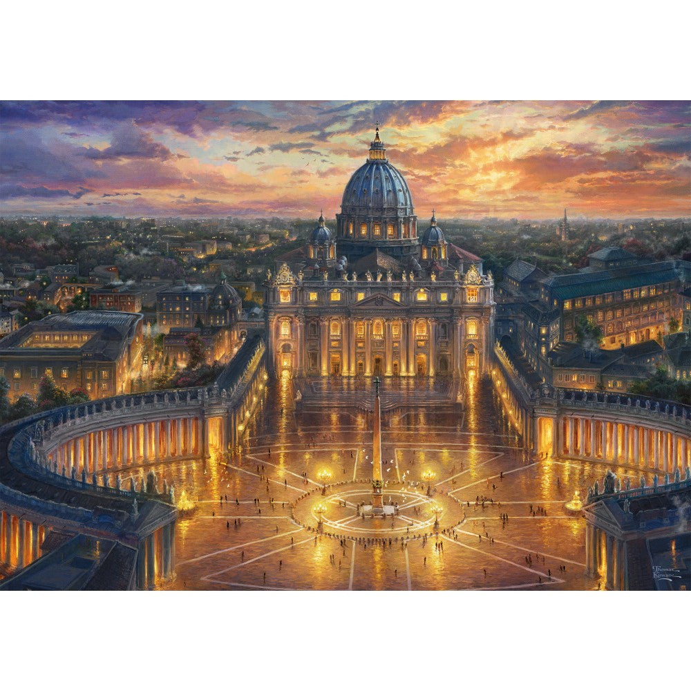 Imagine Puzzle Schmidt: Thomas Kinkade - Vaticanul, 1000 piese