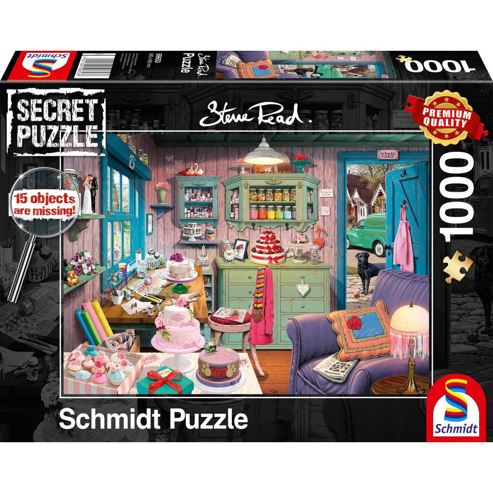 Imagine Puzzle Schmidt: Steve Read - Secret Puzzles - Camera bunicii, 1000 piese