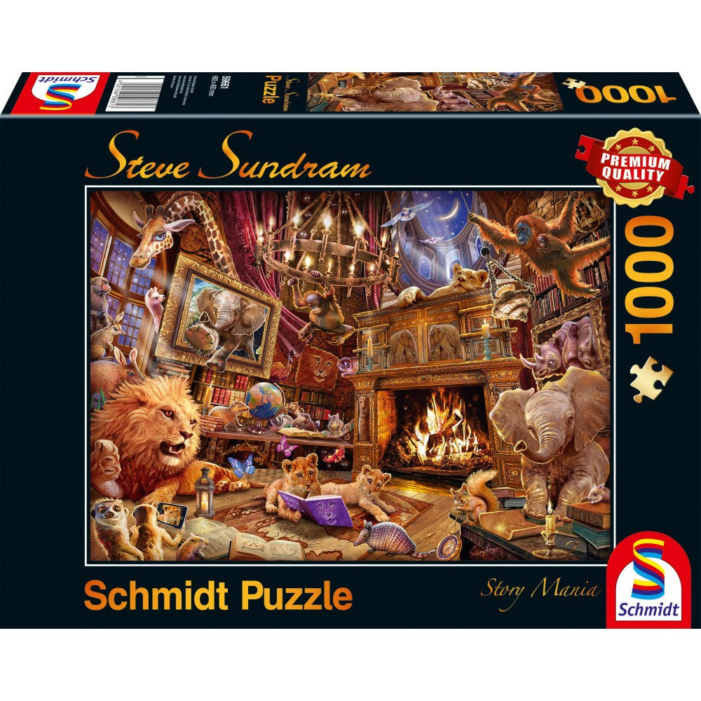 Imagine Puzzle Schmidt: Steve Sundram - Story Mania, 1000 piese