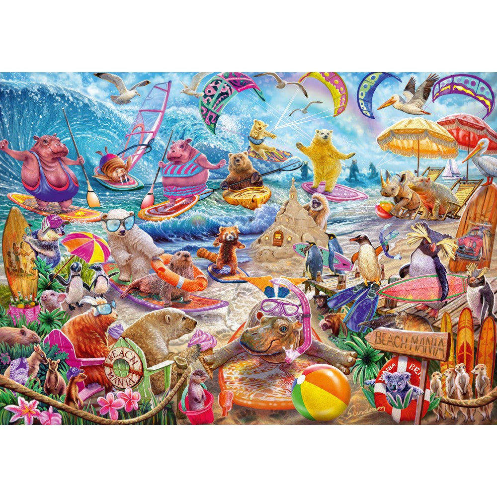 Imagine Puzzle Schmidt: Steve Sundram - Beach Mania, 1000 piese