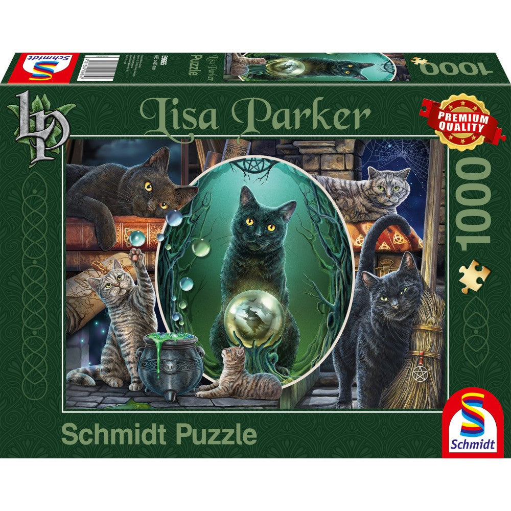 Imagine Puzzle Schmidt: Lisa Parker - Pisicile magice, 1000 piese