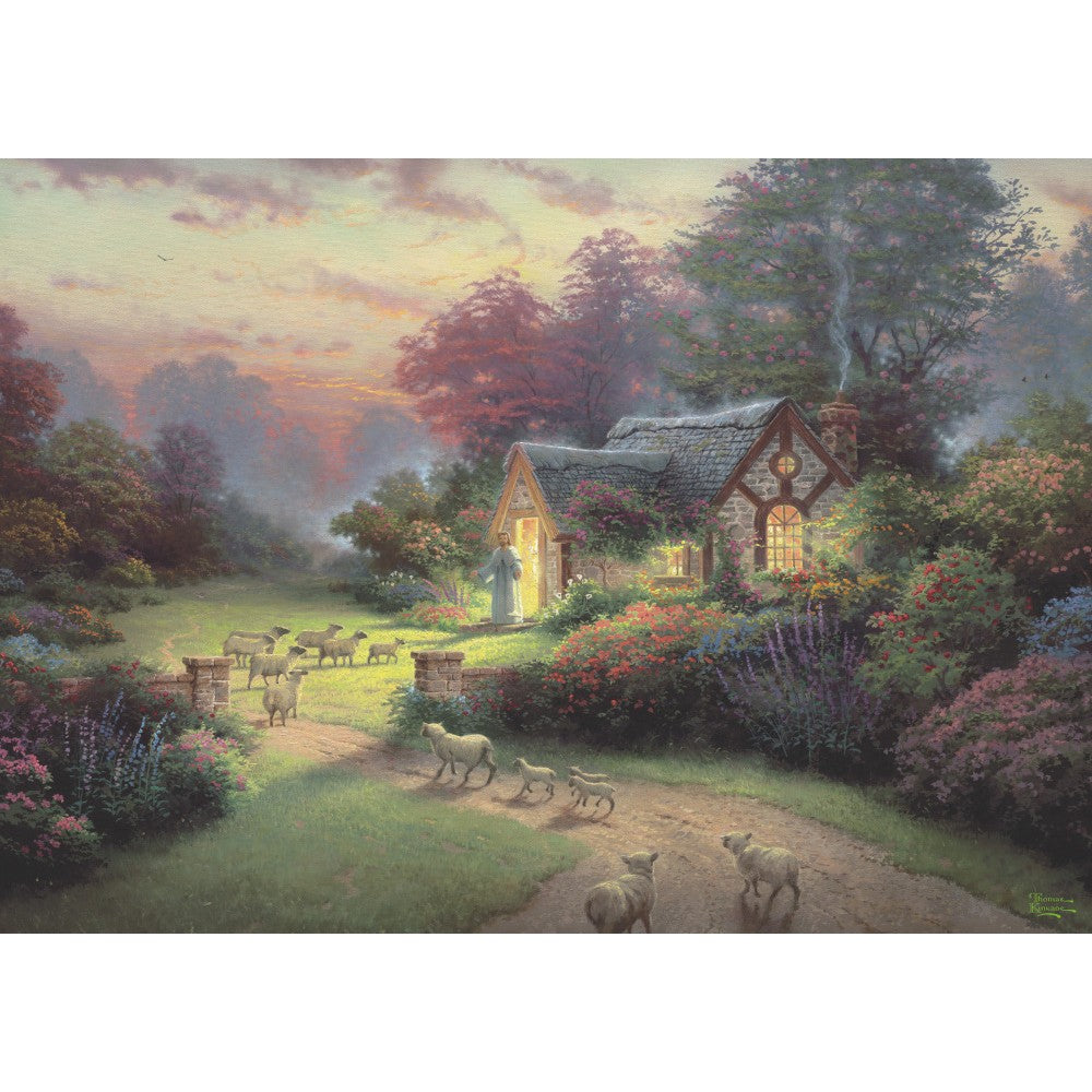 Imagine Puzzle Schmidt: Thomas Kinkade - Spirit - Caminul Bunului Pastor, 1000 piese