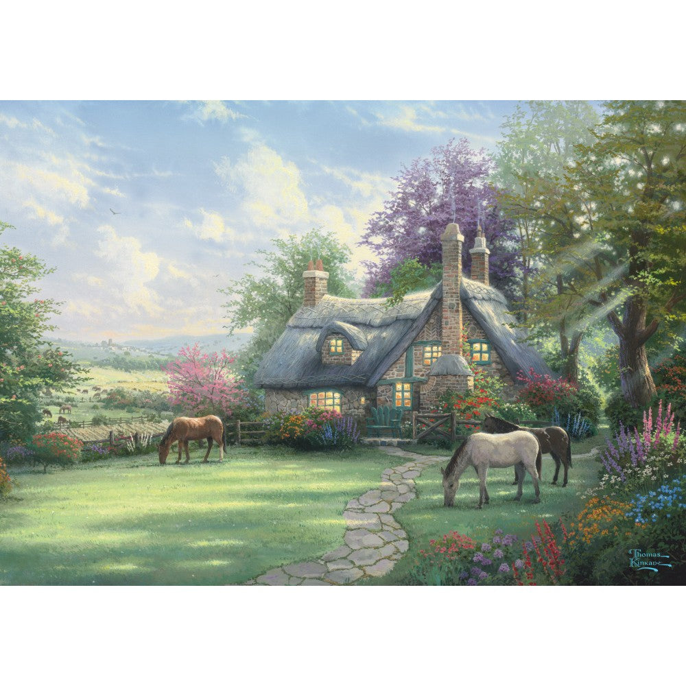 Imagine Puzzle Schmidt: Thomas Kinkade - O zi de vara perfecta, 500 piese