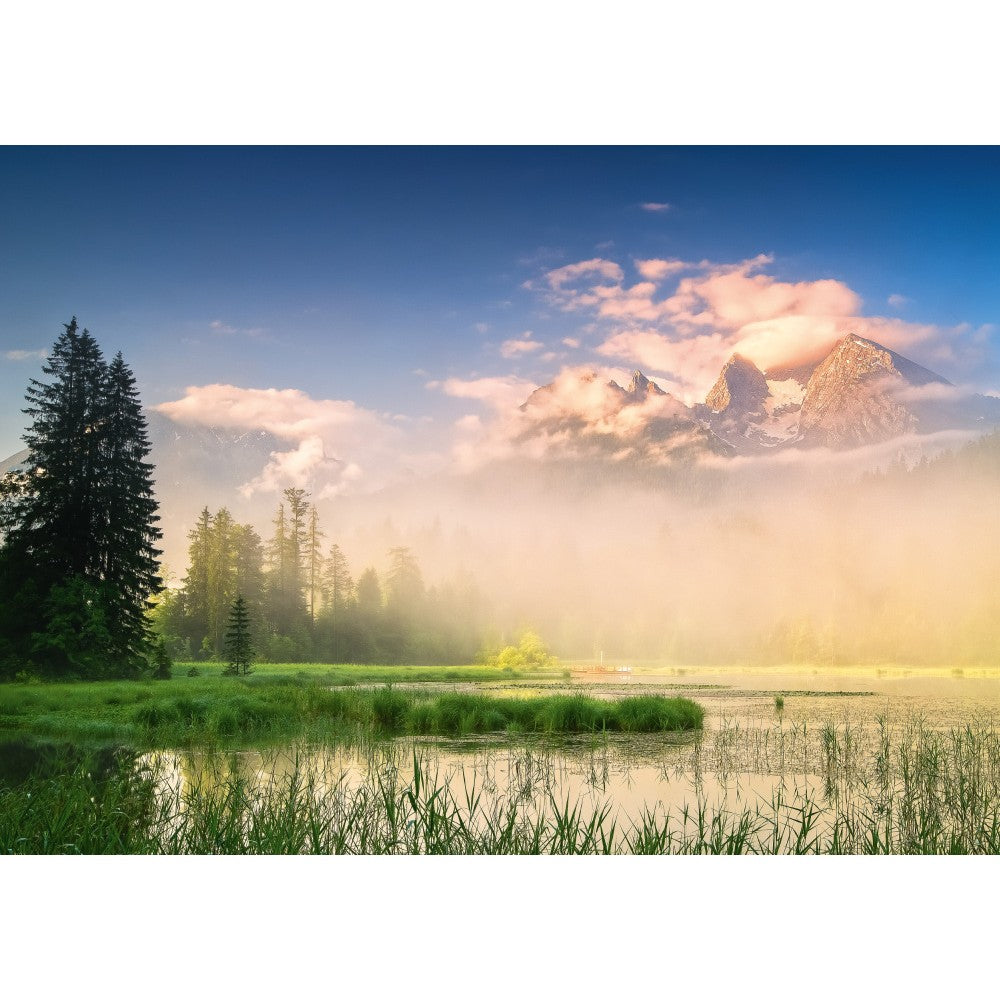 Imagine Puzzle Schmidt: Christian Ringer - Lacul Taubensee, Austria, 1000 piese