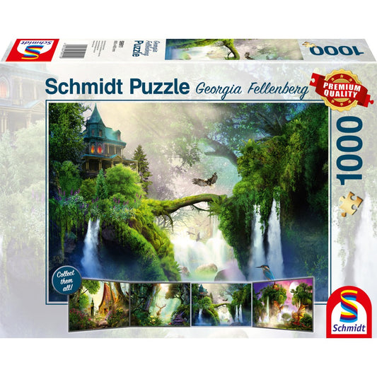 Imagine Puzzle Schmidt: Georgina Fellenberg - Primavara fermecata, 1000 piese