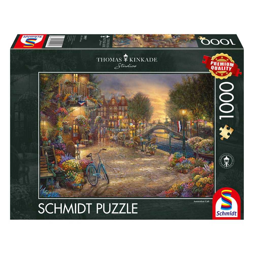 Imagine Puzzle Schmidt: Thomas Kinkade - Amsterdam, 1000 piese