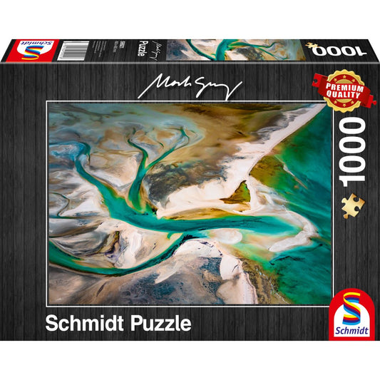 Imagine Puzzle Schmidt: Mark Gray - Fuziune, 1000 piese