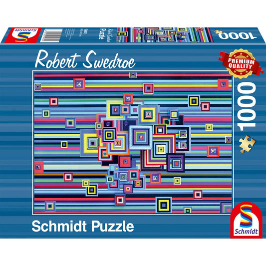 Imagine Puzzle Schmidt: Robert Swedroe - Cyber Cycle, 1000 piese