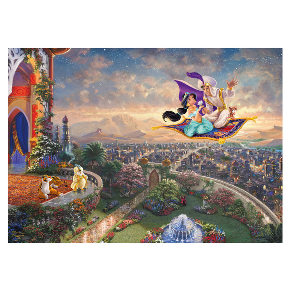 Imagine Puzzle Schmidt: Thomas Kinkade - Disney - Aladdin, 1000 piese