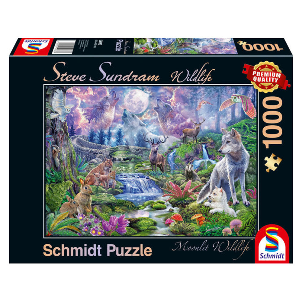 Imagine Puzzle Schmidt: Steve Sundram-Viata in padure, 1000 piese