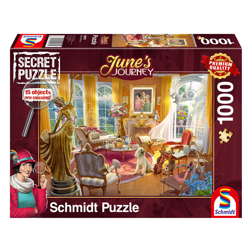 Imagine Puzzle Schmidt: I. Journey - Salonul de pe mosie, 1000 piese