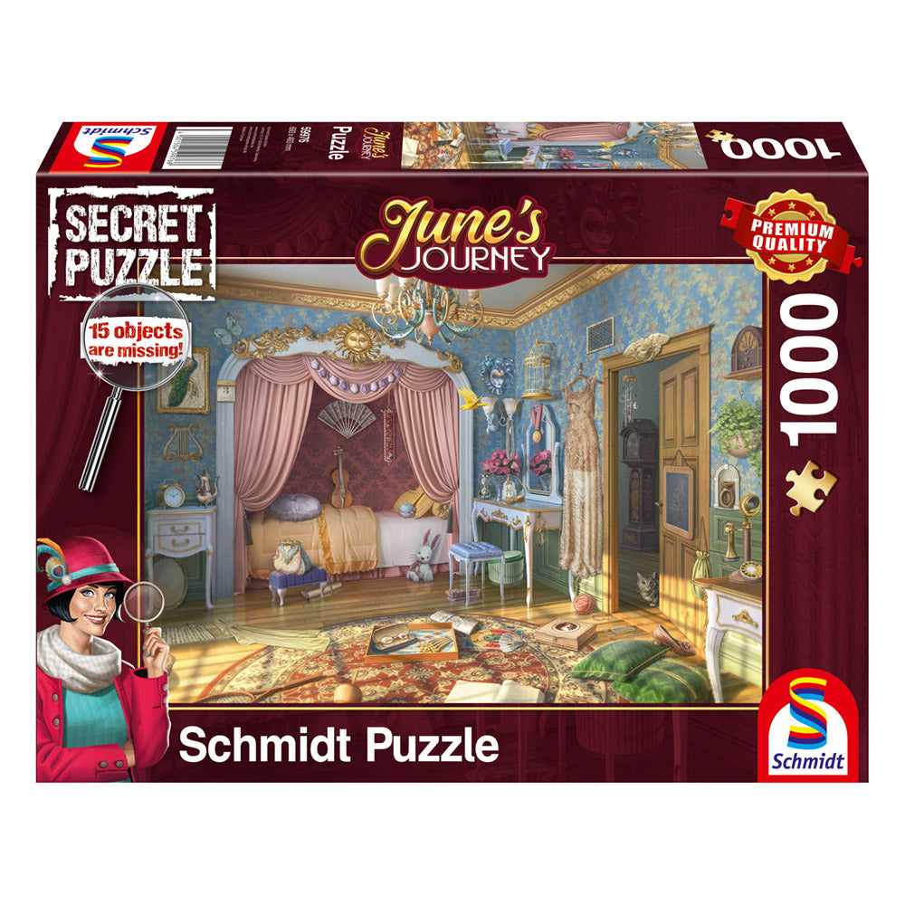 Imagine Puzzle Schmidt: I. Journey - Dormitorul, 1000 piese