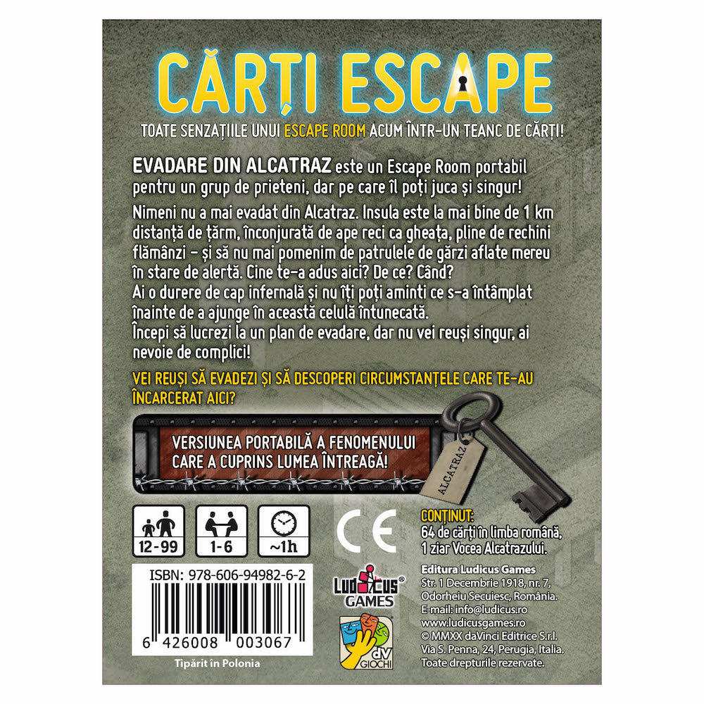 Imagine Carti Escape - Evadare din Alcatraz