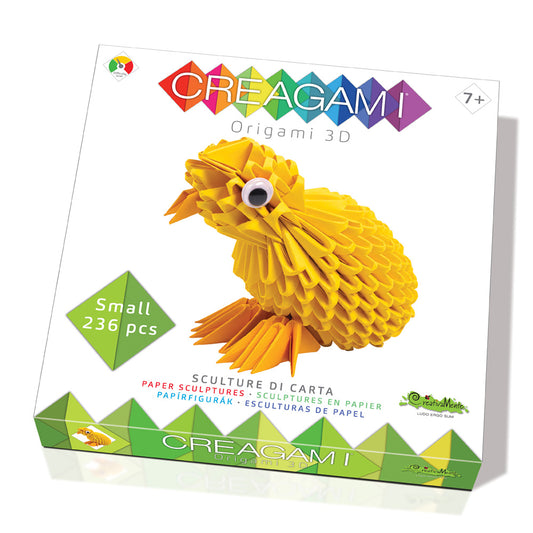 Imagine Origami 3D, Creagami - Pui de gaina, 243 piese