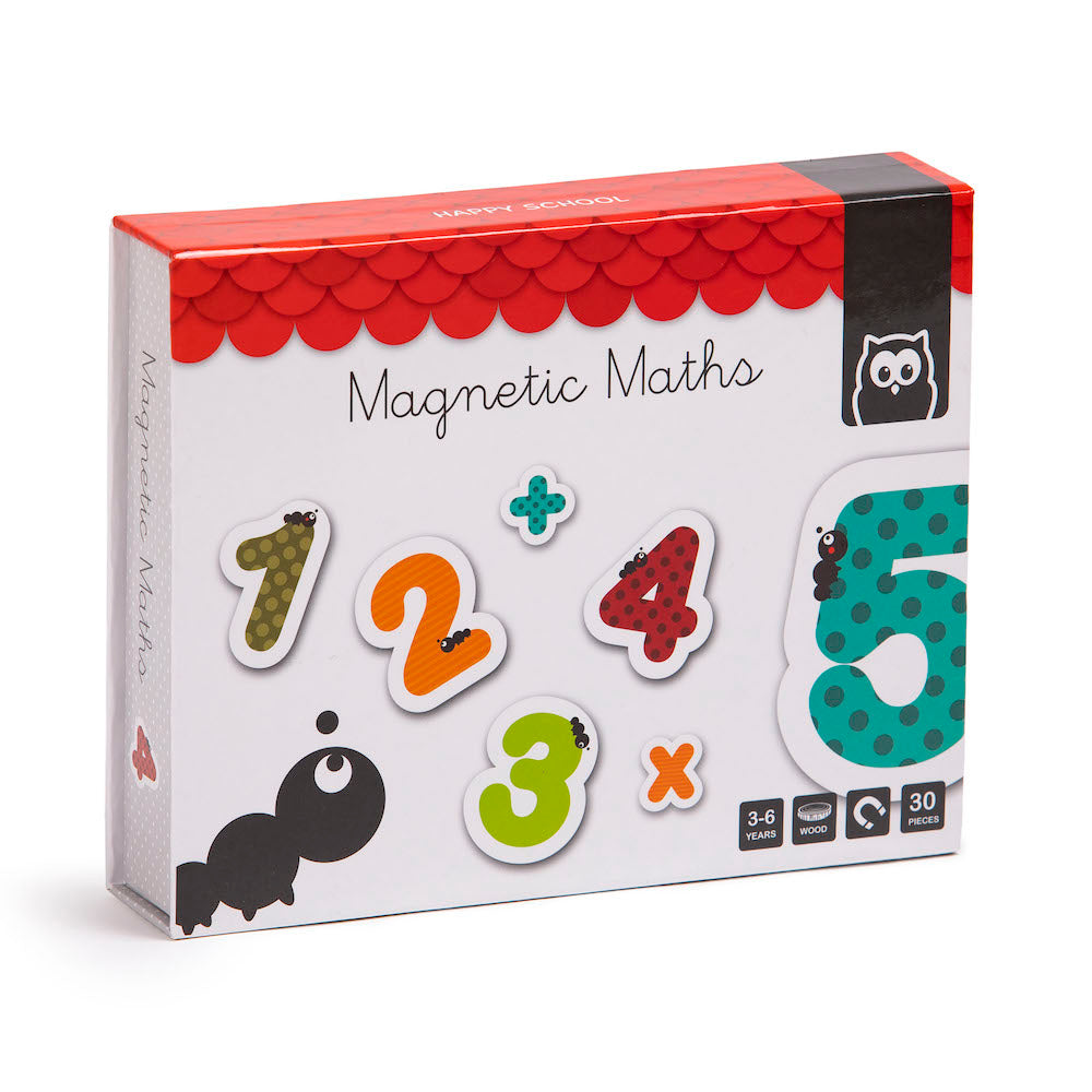 Imagine Puzzle Magnetic Educativ din lemn - Numere
