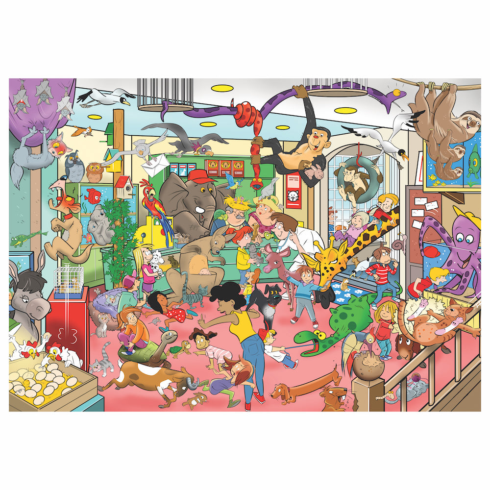 Imagine Puzzle Cauta si Gaseste - Pet shop, 1000 piese- Goliath