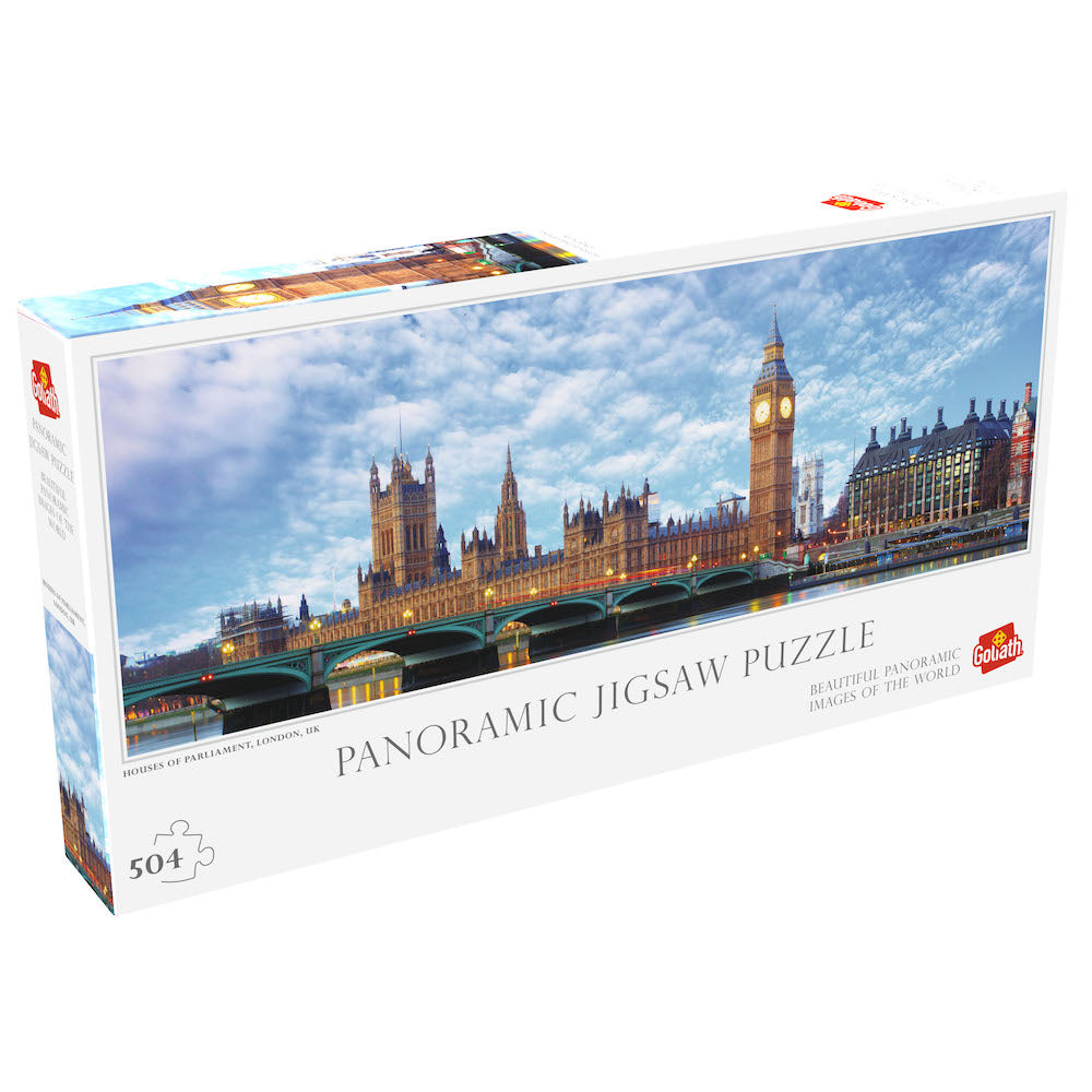 Imagine Puzzle Panoramic - Parlamentul din Londra, 504 piese-Goliath