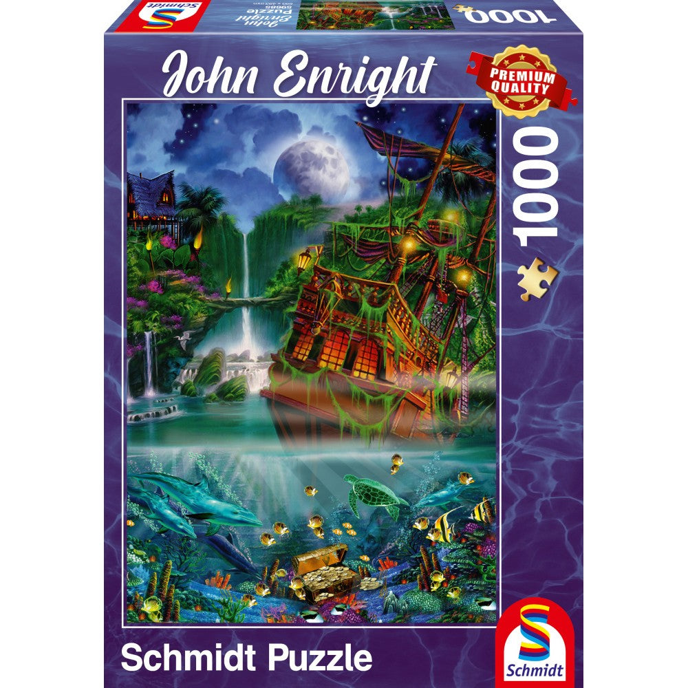 Imagine Puzzle Schmidt: John Enright - Comoara scufundata, 1000 piese