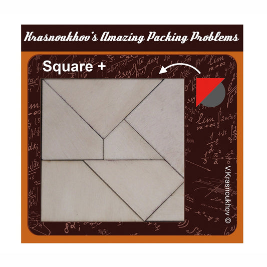 Imagine Puzzle mecanic Krasnoukhov’s Packing Problem - Square +