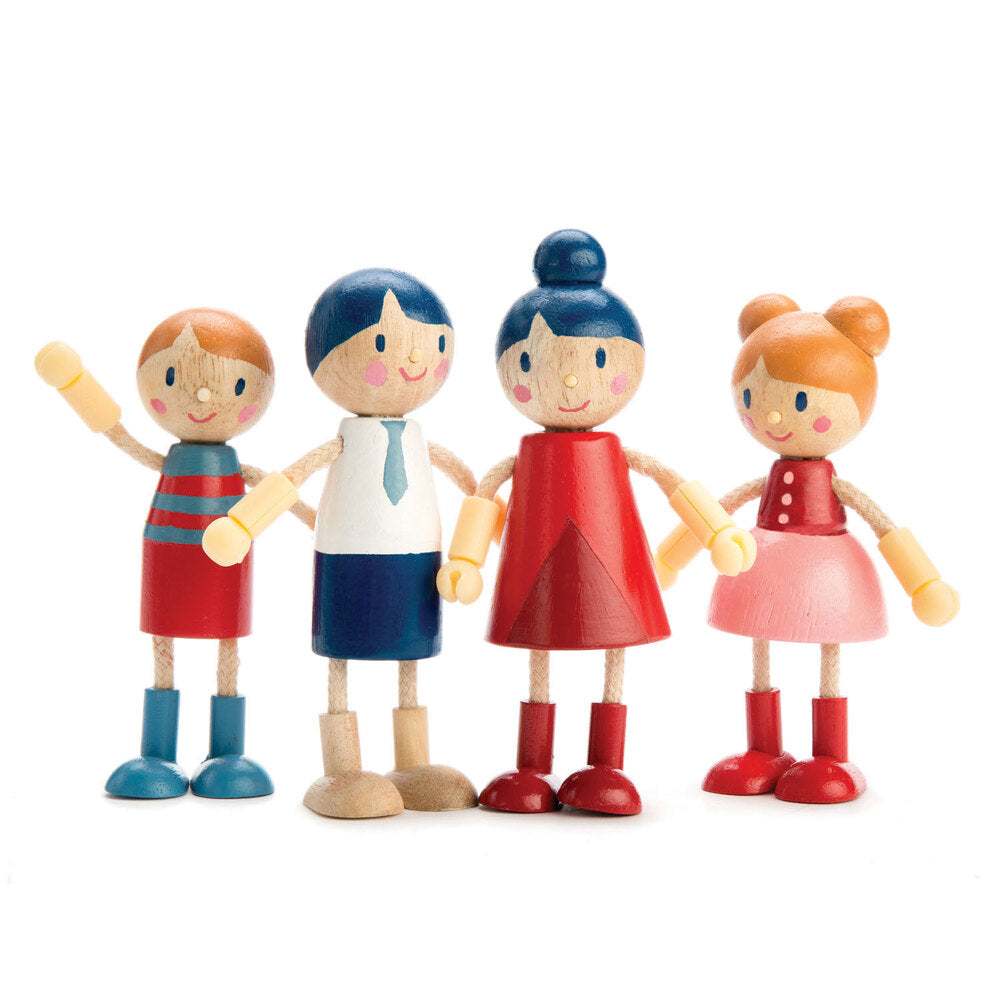 Imagine Figurine membri familei Doll cu membre ajustabile - TL8142