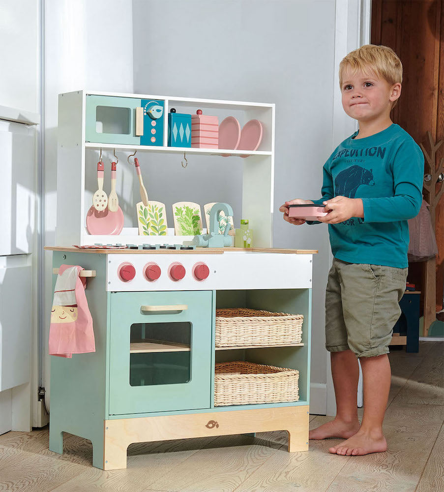 Imagine Bucatarie complet echipata - Mini Chef Kitchen Range - TL8206