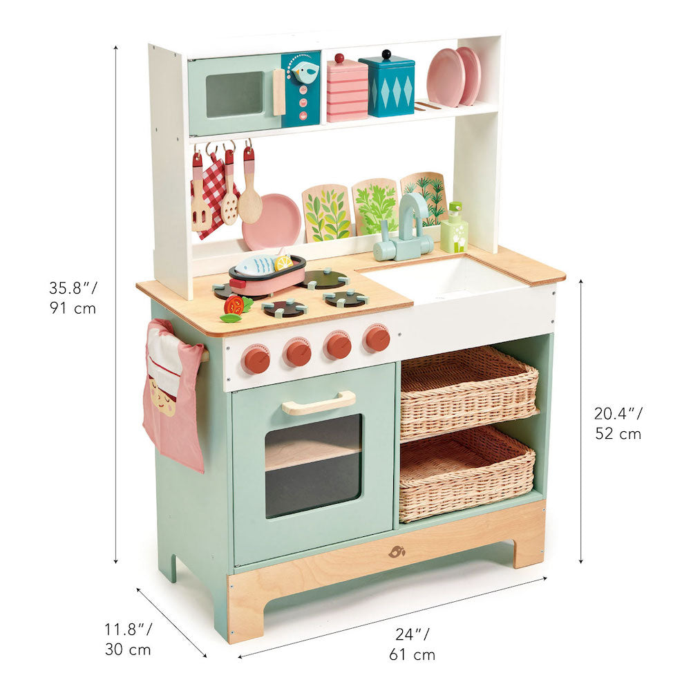 Imagine Bucatarie complet echipata - Mini Chef Kitchen Range - TL8206