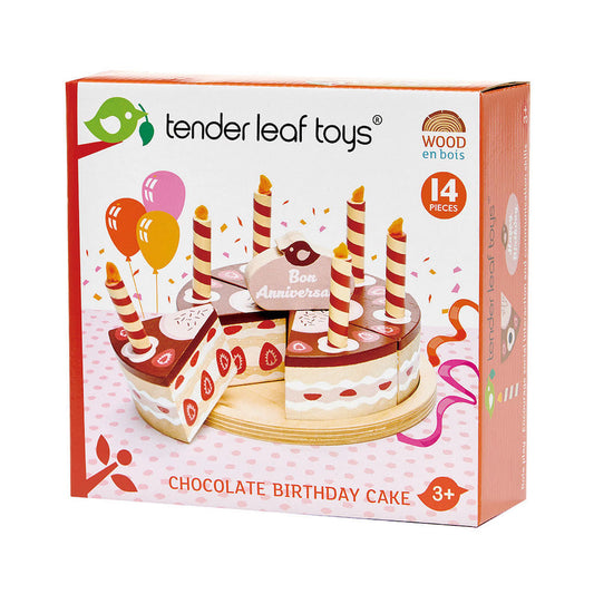 Imagine Tort de ciocolata - Chocolate Birthday Cake - 14 piese - TL8283