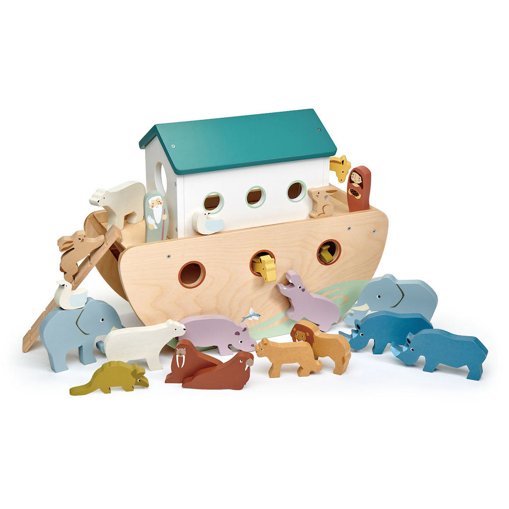 Imagine Arca lui Noe - Noah's Shape Sorter Ark - 25 de piese - TL8306