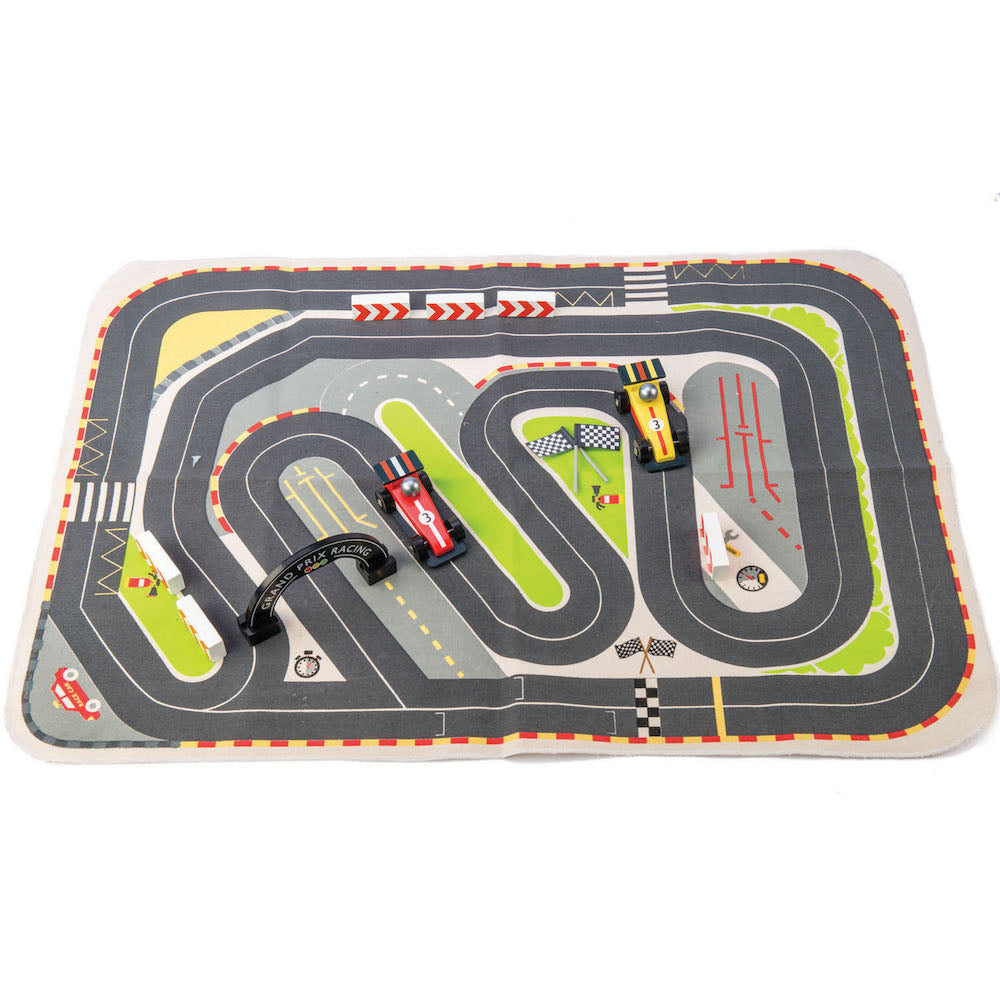 Imagine Set Circuit Formula 1 - Formula One Racing Playmat - 12 piese - TL8332