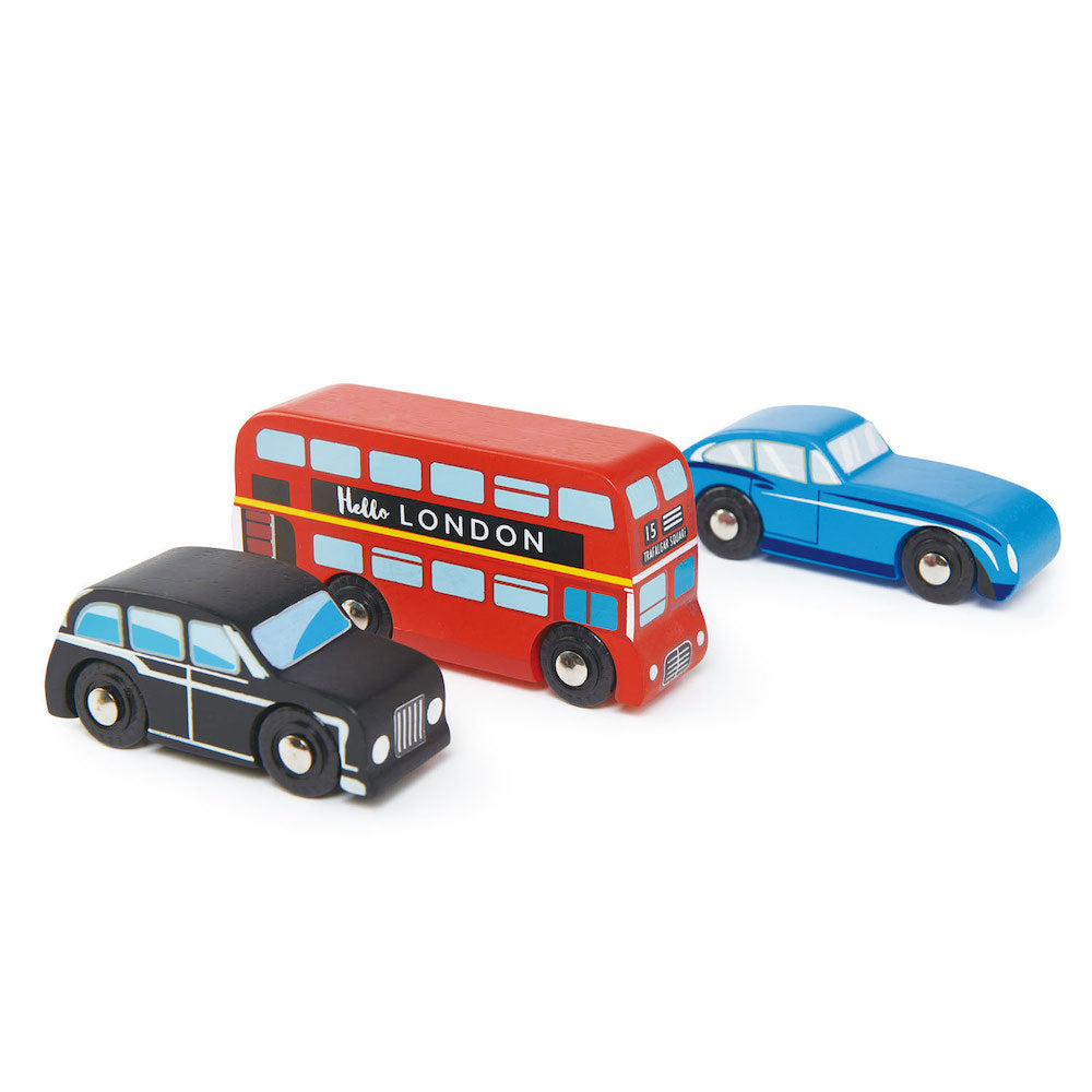 Set vehicule londoneze - London Car Set - TL8354