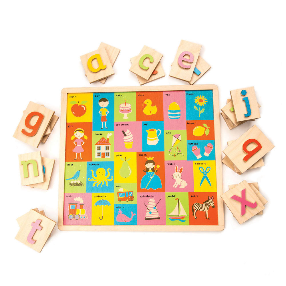 Imagine Abecedar cu imagini - Alphabet Pictures - TL8416